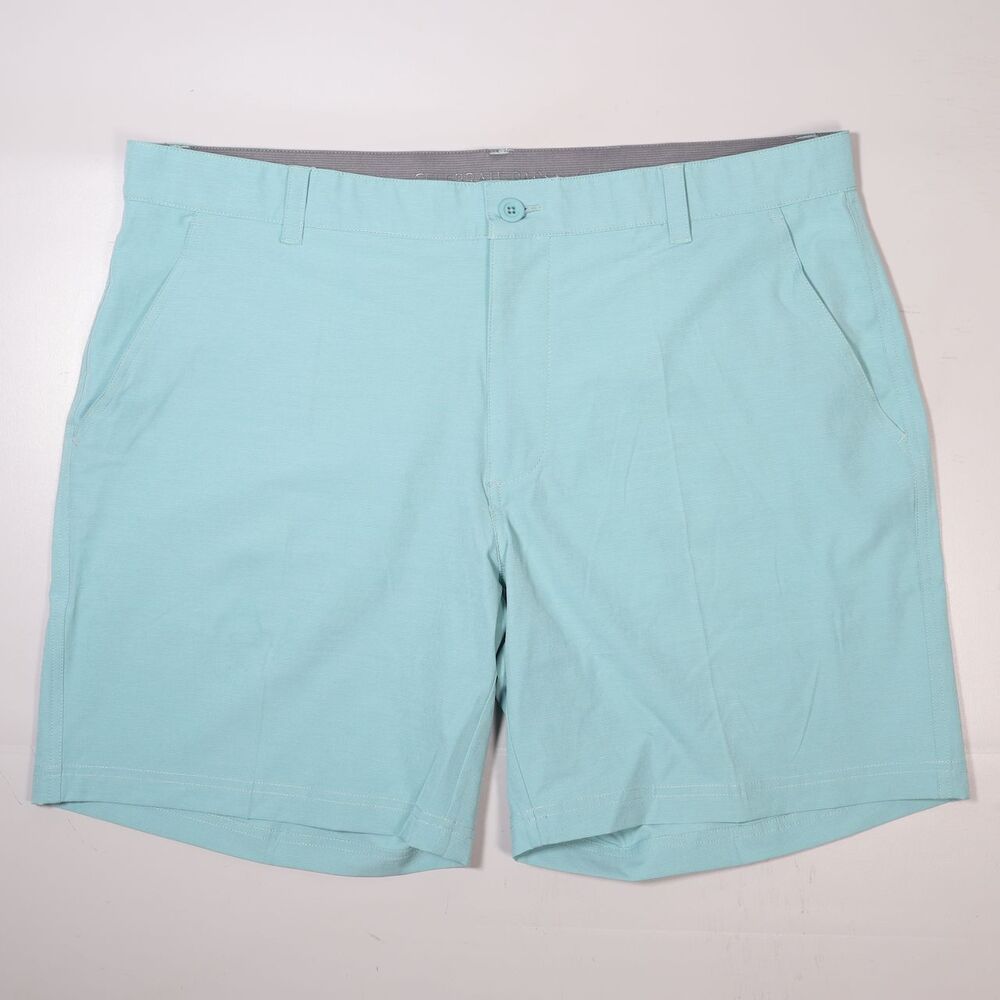 Swannies Golf Shorts Blue Performance Stretch Outdoor Sports Mens 38 x 8